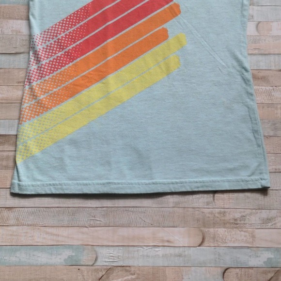 Color Me Rad 5k v-neck short sleeve graphic race tee - Picture 4 of 7